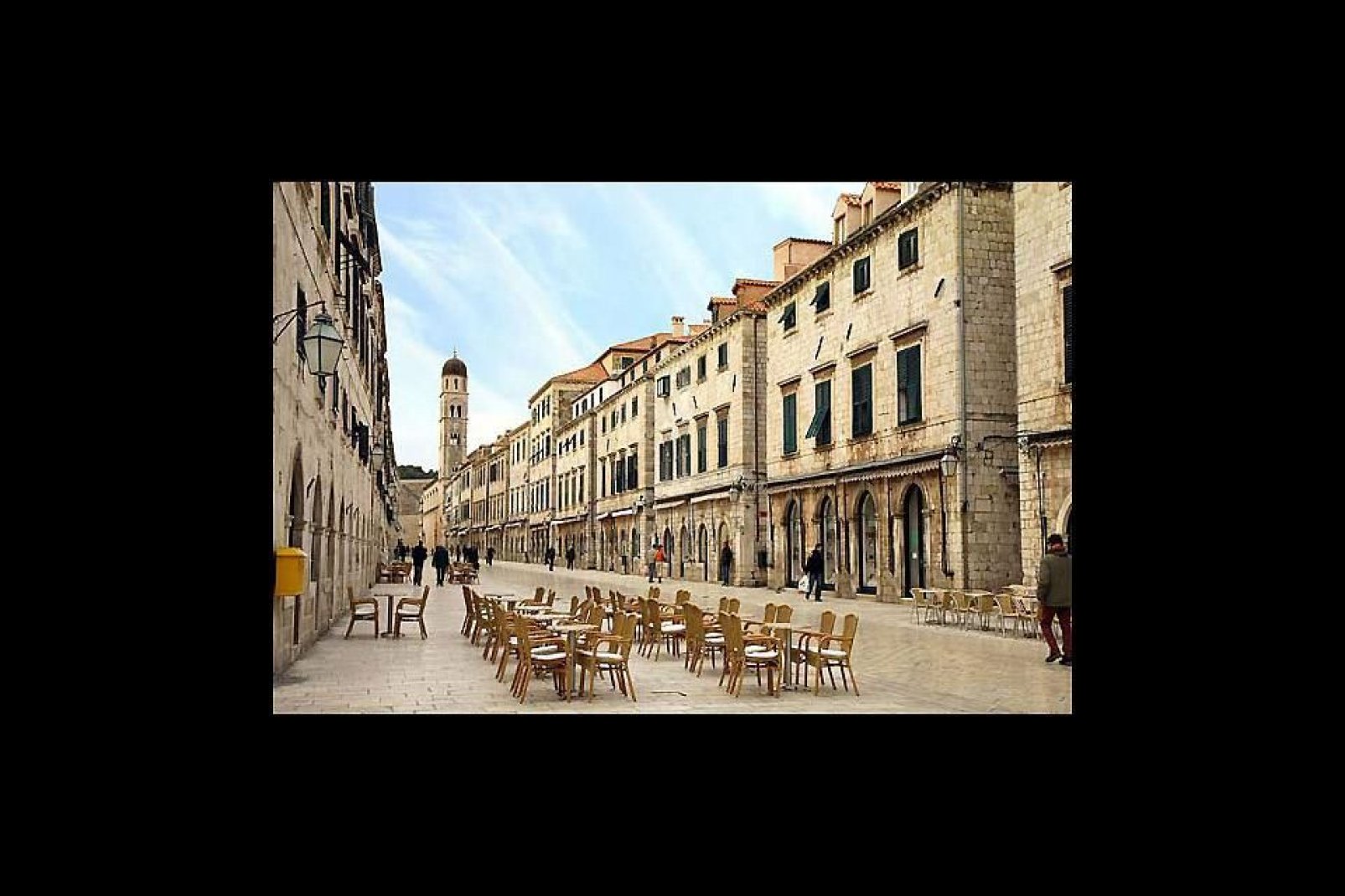 La città vecchia di Dubrovnik mantiene un'autenticità percepibile anche oggigiorno