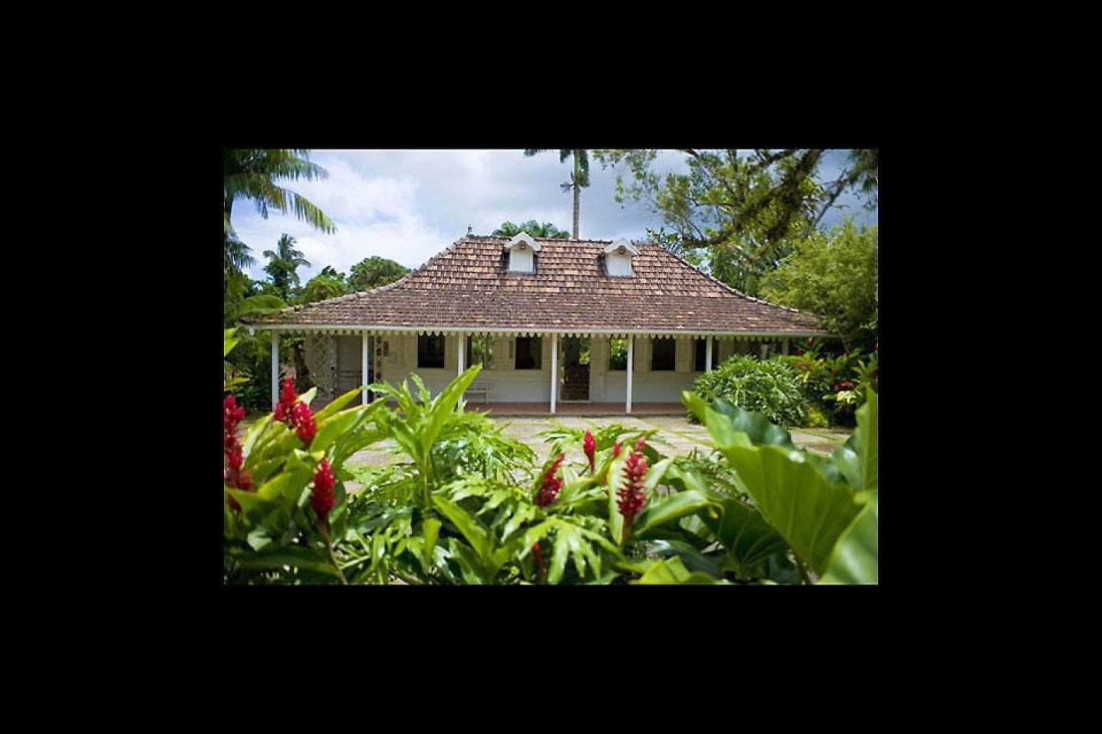 El museo regional de Historia y Etnografía de Martinica está situado en una bella vivienda burguesa del siglo XIX.