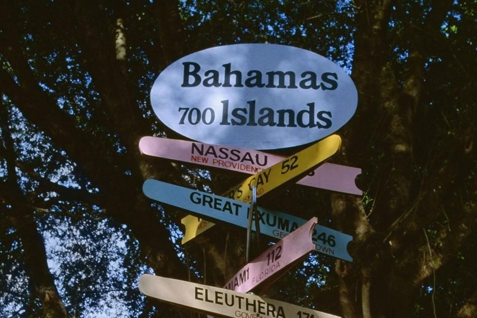 Les Bahamas regroupent un grand nombre d'île dont Grand Bahama.