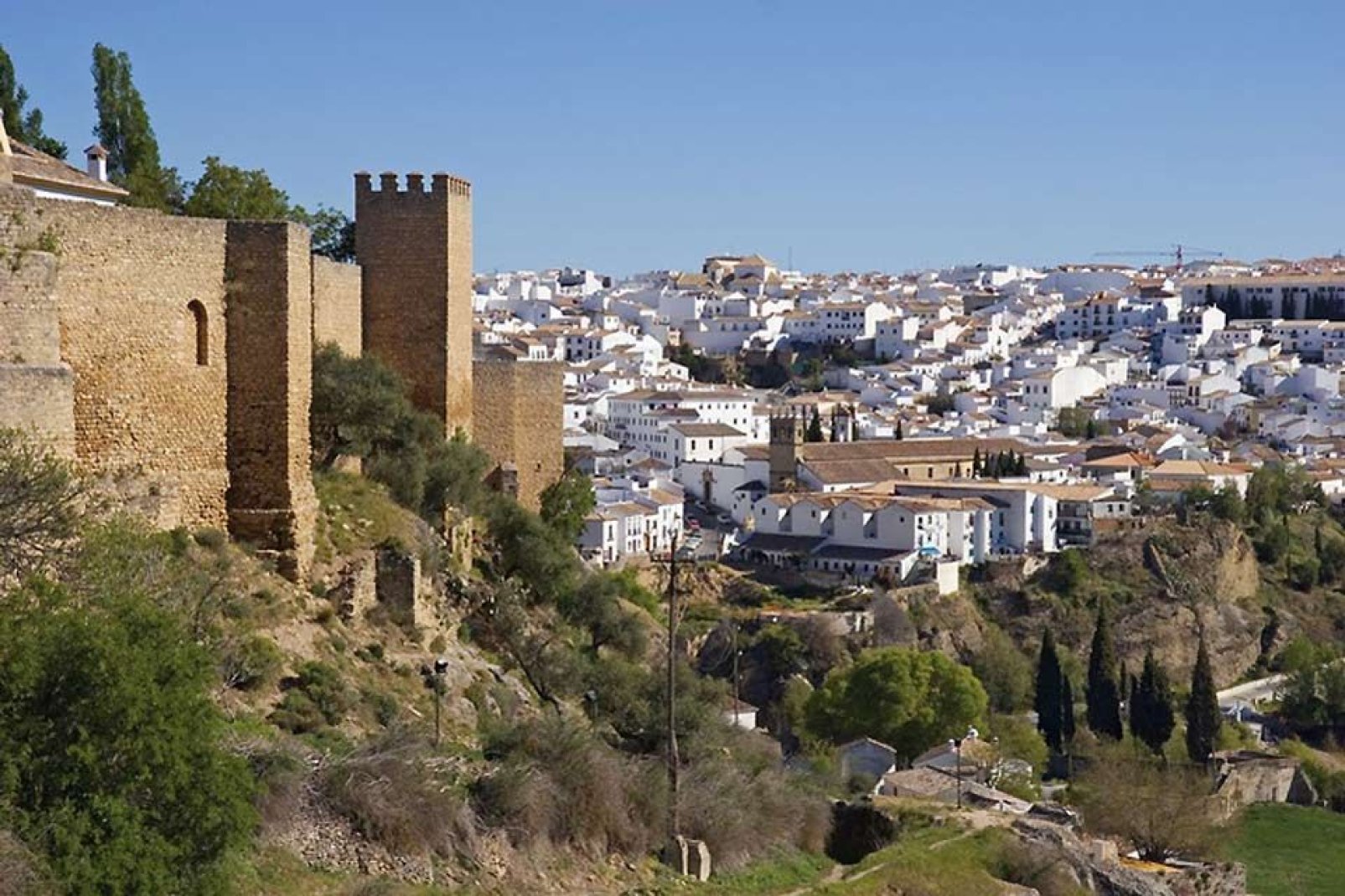 Une des plus anciennes d'Espagne, cette ville a été construite sur une roche.