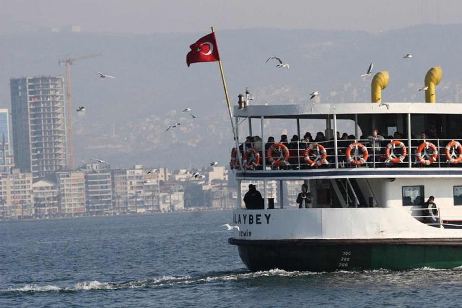 Il porto di Izmir è il secondo porto per grandezza della Turchia.