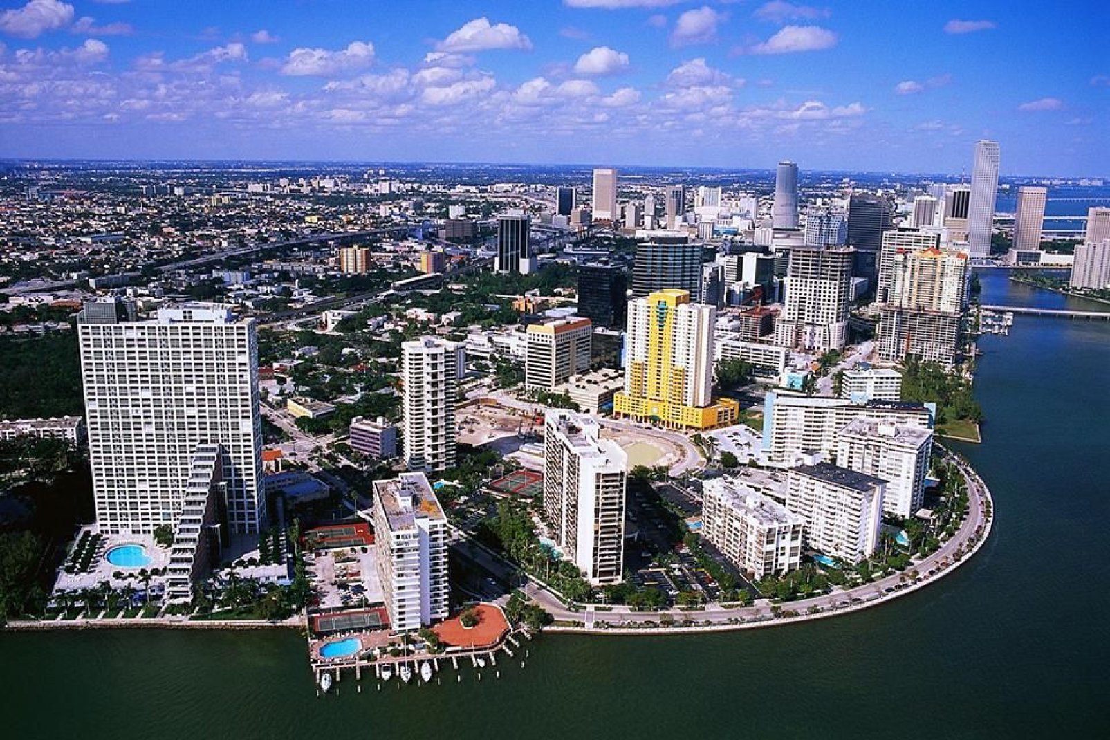 The city of Miami is nicknamed 'The Gateway to the Americas', due to its cultural, linguistic and economic vitality.