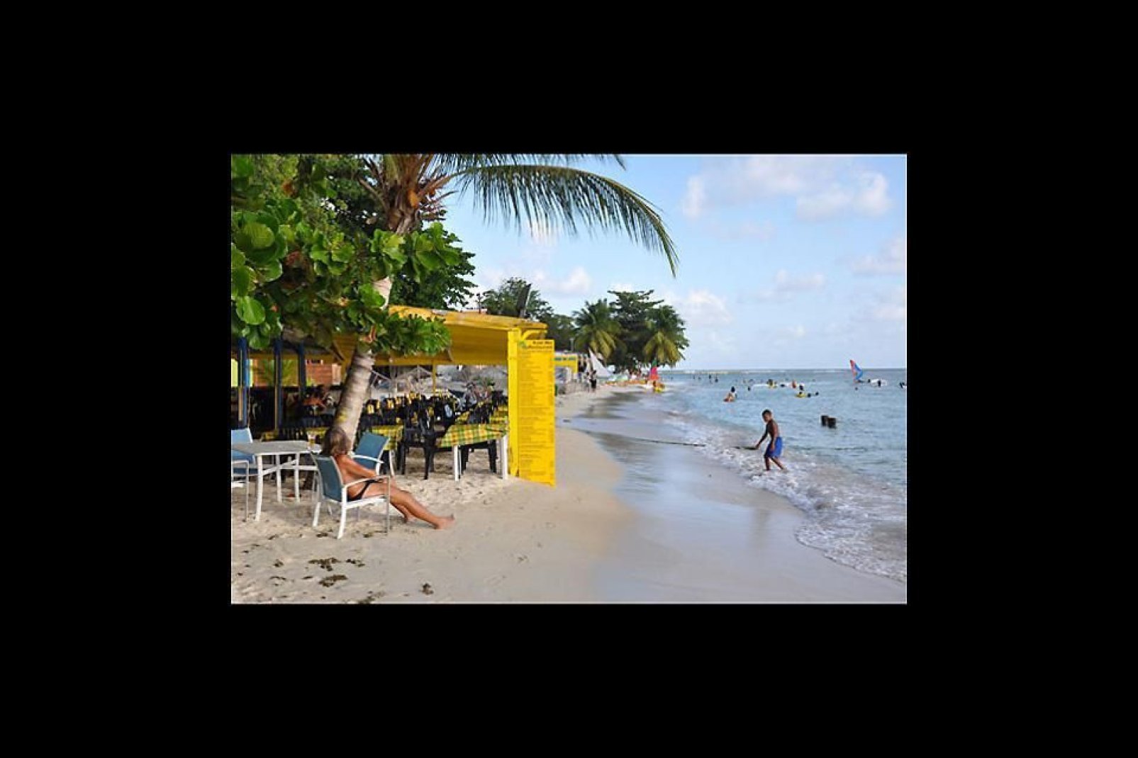 Santa Ana es la ciudad más turística de Martinica. Y sus magníficas playas contribuyen a ello.