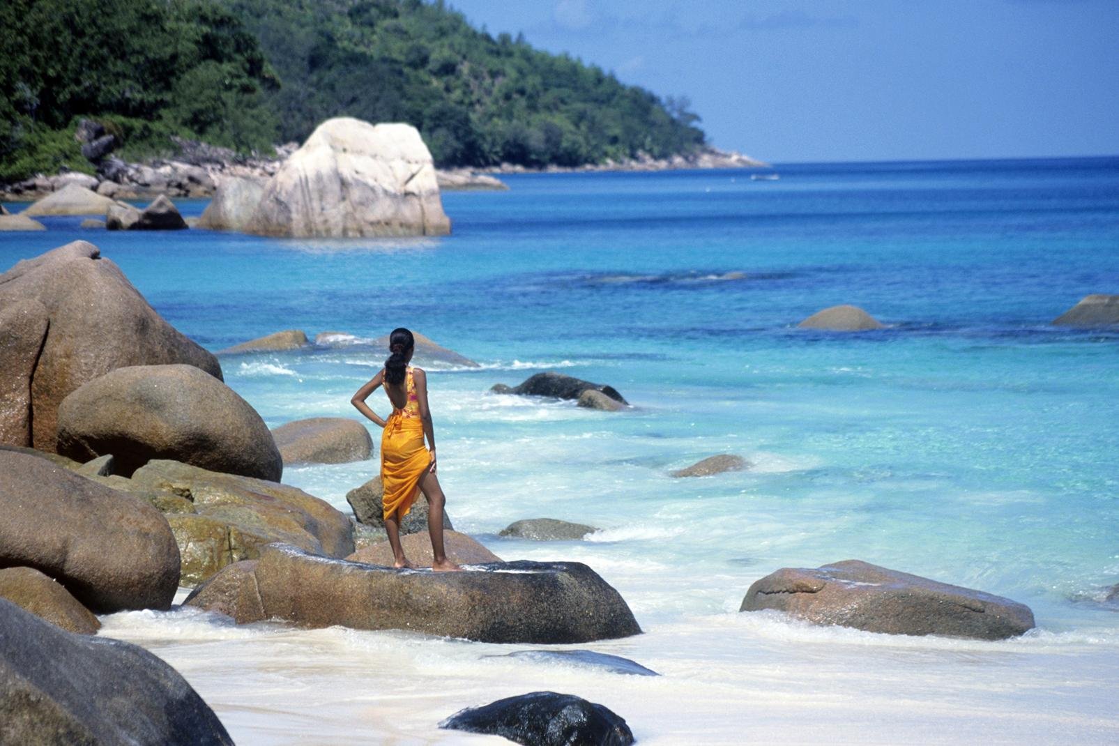 Within a quarter of an hour by plane and within 45 minutes by boat from Mahe, Praslin is the second largest island of the archipelago with an area of 10 mi². Less mountainous than its rival, it owes its reputation to its exceptional May Valley, a vegetable sanctuary, classified as World Heritage Site by Unesco, where the emblematic "coco de mer" grows. It costs to enter this protected site but worth ...