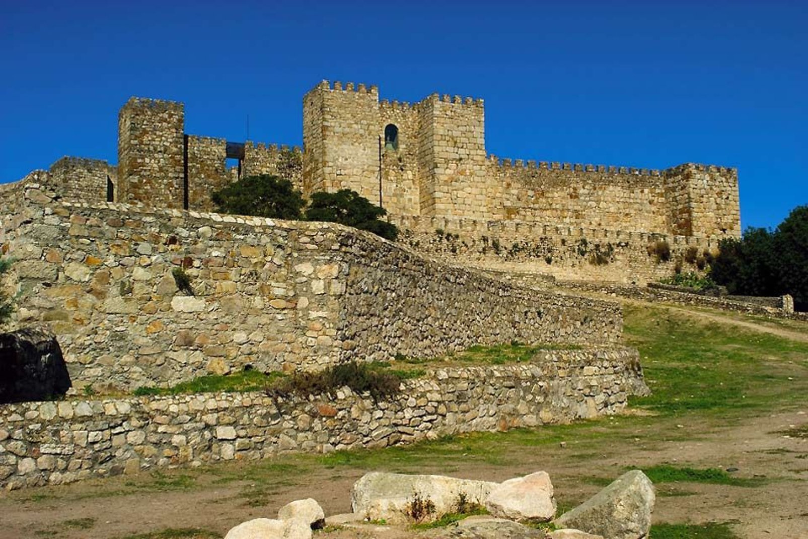 This castle overlooks the city of Trujillo. It was built in the 13th century on the site of an ancient Arab fortress.