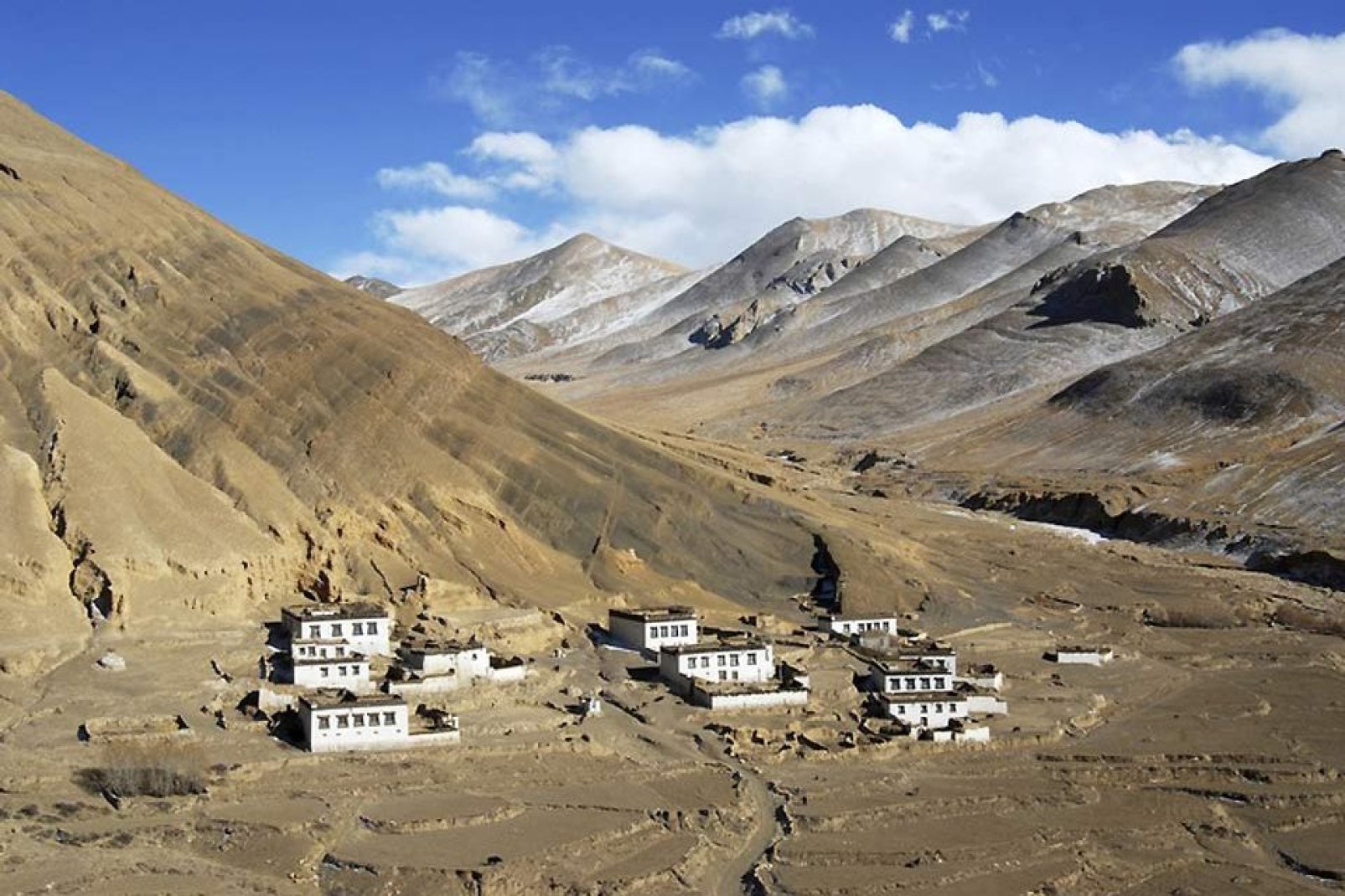 Gyantse es la ciudad más tibetana del país, gracias a la escasa presencia de chinos.