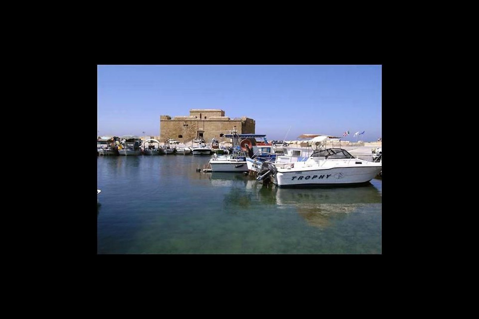 The ottoman fort of Paphos has watched over this harbor town since the XVIth century