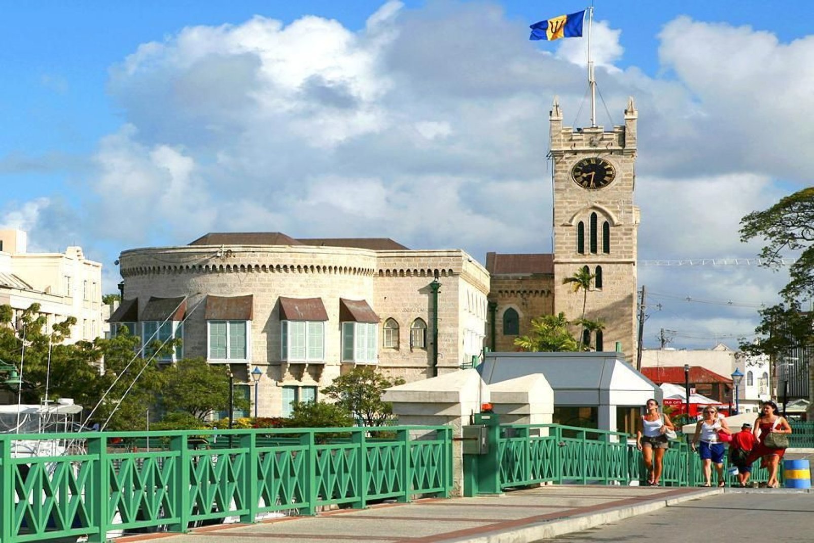 The city centre and its garrison from the time of Britain's Atlantic colonial empire are listed as UNESCO World Heritage.