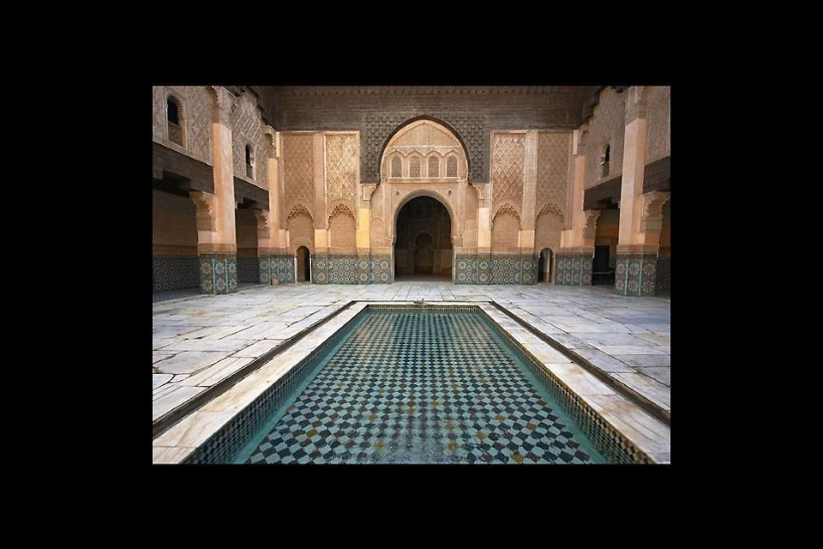 Cette école islamique est probablement la plus belle représentation architecturale de Marrakech et la mieux conservée.
