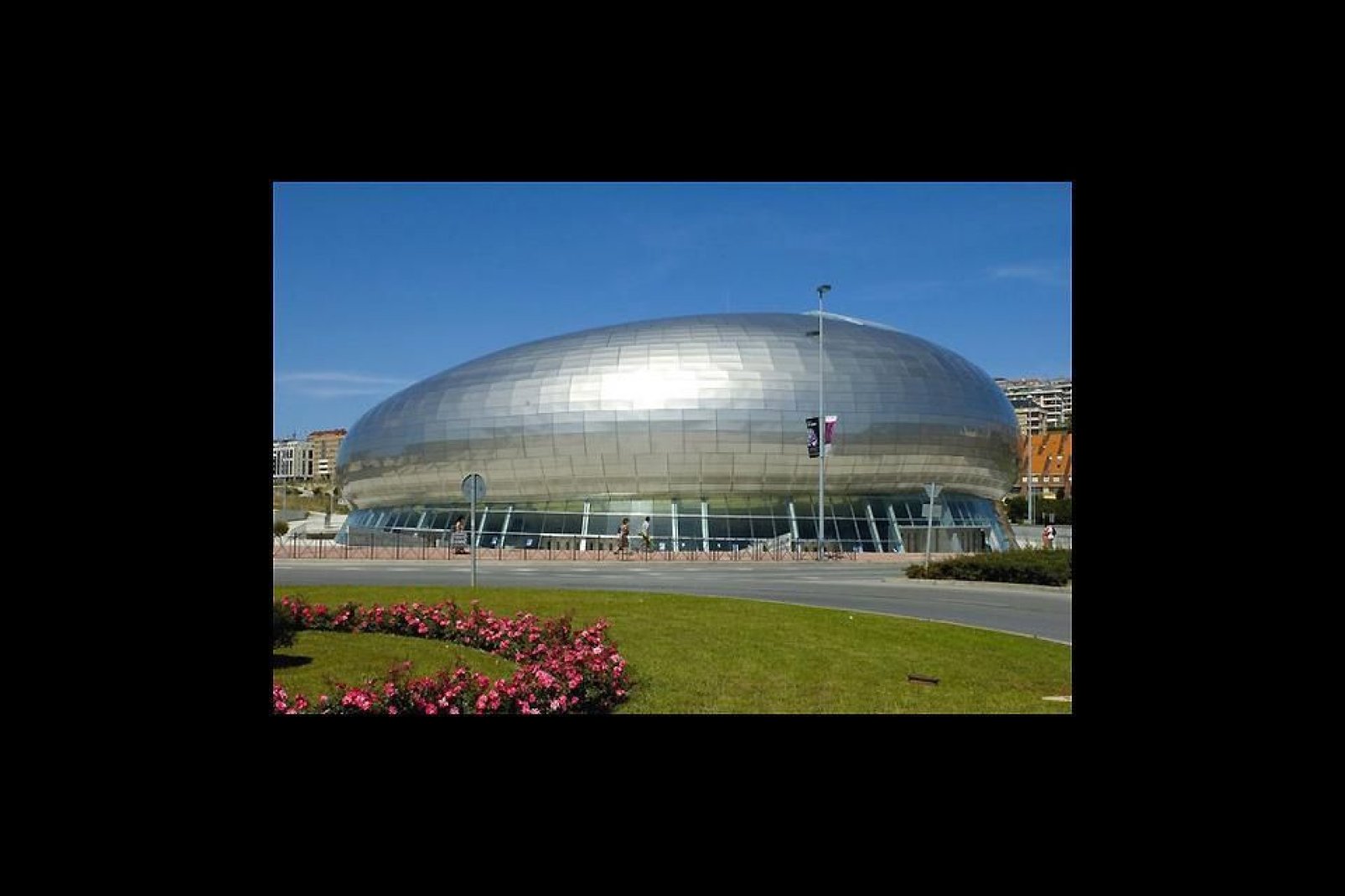 The Sports Palace in Santander.