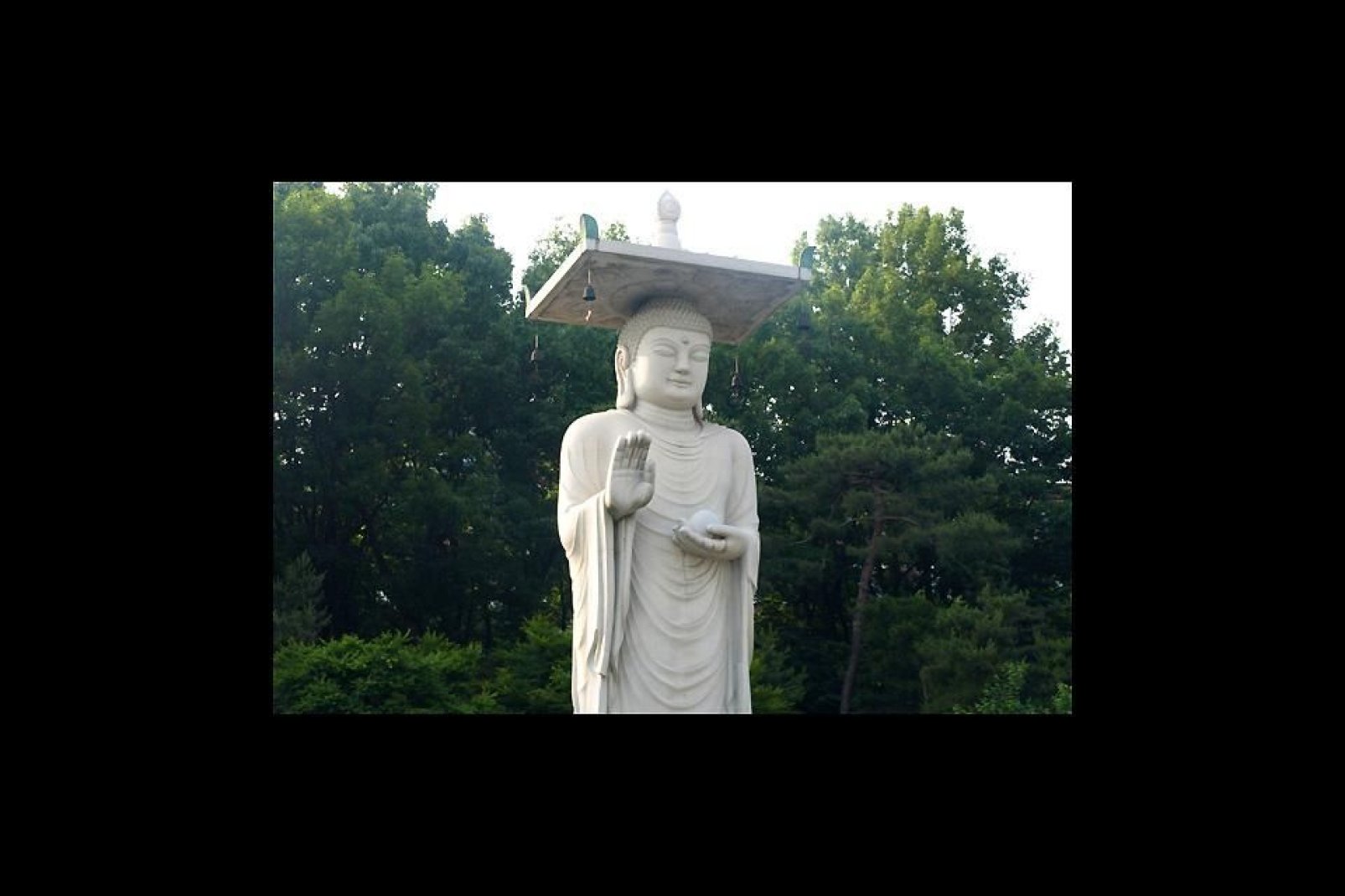 Die grte Buddha-Statue von Korea ist sage und schreibe 23 Meter hoch.