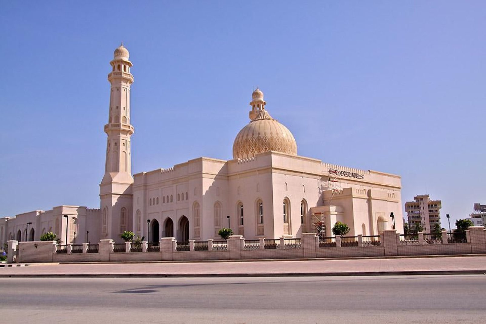 Una preciosa mezquita.
