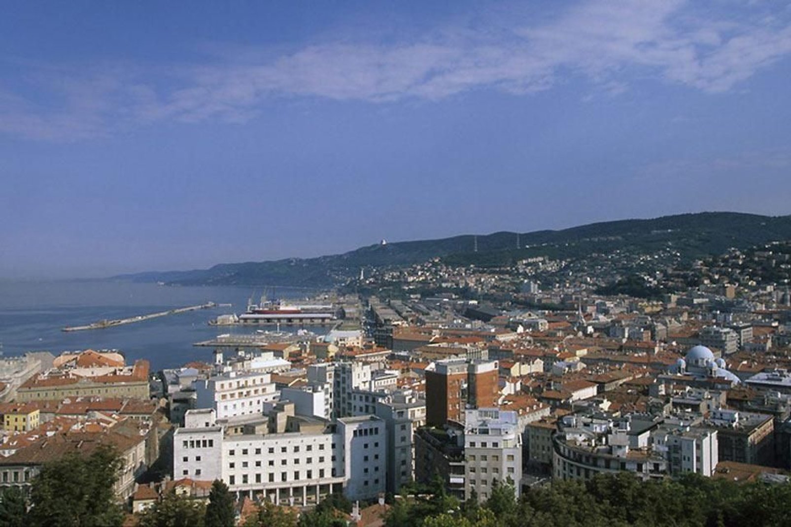 Trieste, una ciudad marítima, fue uno de los puertos más importantes del imperio de los Habsburgo.