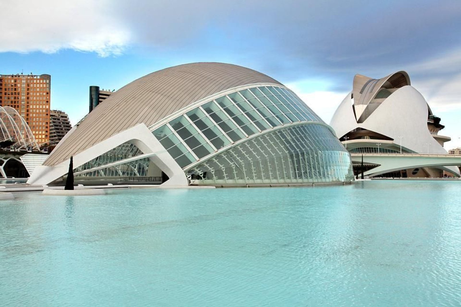 A city with plenty of botanical gardens, Valencia also has an Arts and Sciences Museum with very original architecture that shouldn't be missed.