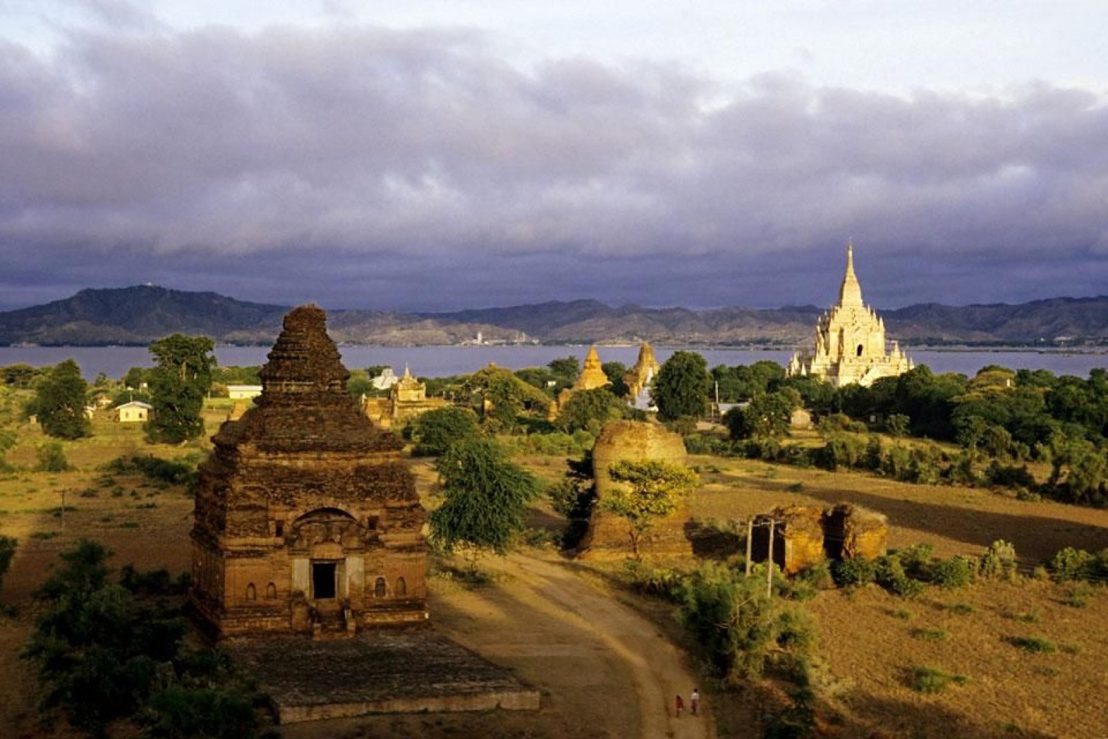 Pagan befindet sich am Ufer des Irrawaddy, dem grten Fluss von Burma.