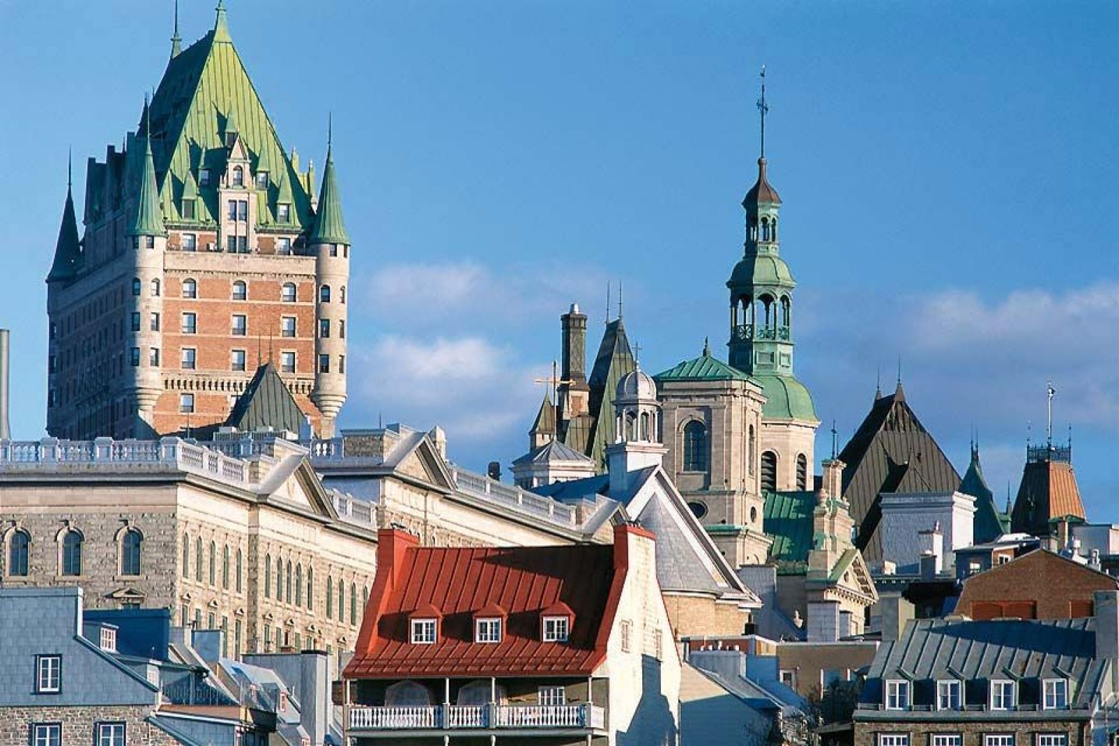 Quebec, cuna de la civilización francesa en América del Norte, está inscrita en la lista del patrimonio mundial de la UNESCO.