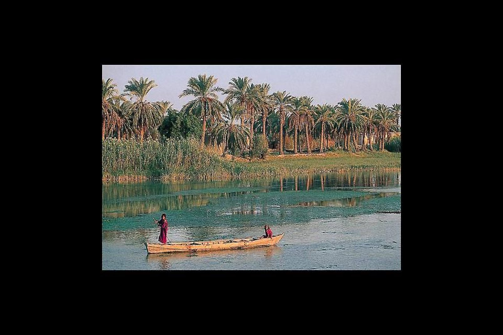 Située au cœur d'une zone fertile et riche en pétrole, Bassora est la deuxième ville iraquienne pour le nombre d'habitants. Elle est traversée par un réseau de canaux.