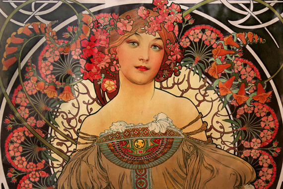 Mus  e Alphonse Mucha Prague fil l Art nouveau