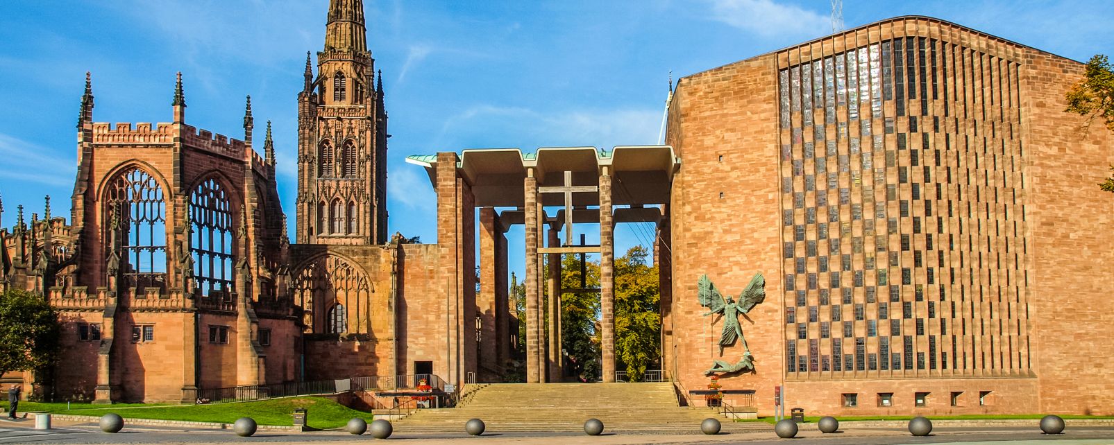 Coventry, Angleterre, Royaume-Uni, L'abbaye Saint-Michel de Coventry