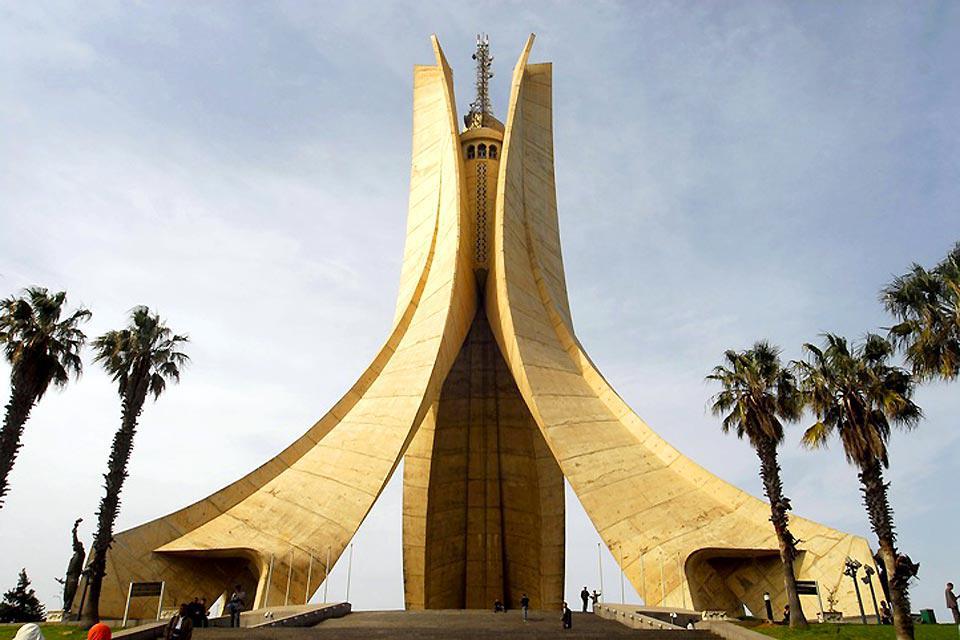 Image result for The Martyrsâ€™ Memorial of Algeria