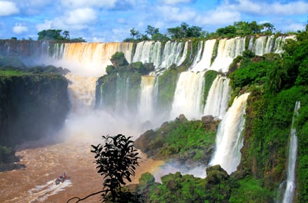 Wunder der Natur: Die Iguacuwasserfälle in Argentinien