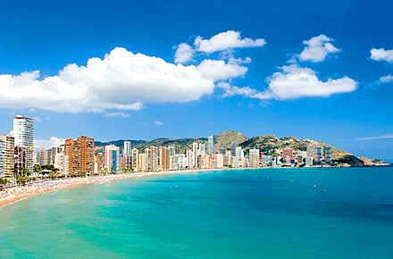 La Manhattan Espanola Playa De Levante Benidorm Las 10 Playas