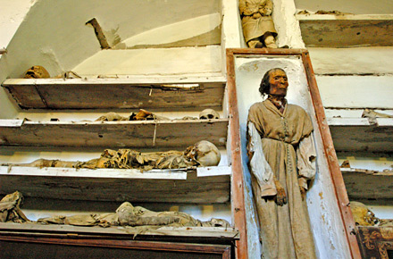 Mord in Palermo: die grte Mumiensammlung Europas