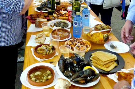 O Grove, Spanien : Fiesta de la Exaltacion del Marisco