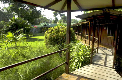 Die Mawamba Lodge in Tortuguero