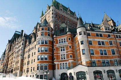 Celine Dion And Co At The Chateau Frontenac In Quebec Sleep In A Celebrity S Bed For Christmas