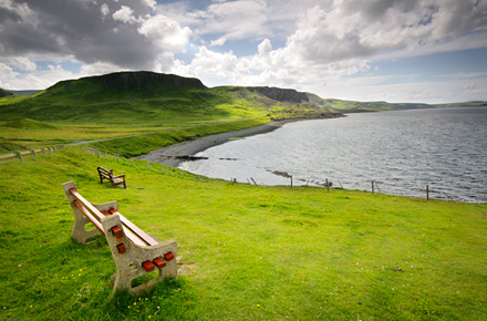 The Isle of Skye (Schottland)