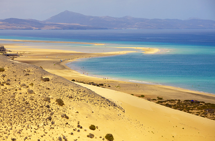 Fuerteventura sous le soleil de Noël