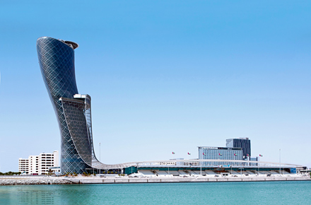 Hyatt Capital Grand - beeindruckende Architektur in Abu Dhabi