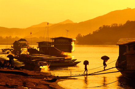 2-Tages-Bootsfahrt von Thailand ins wunderbare Luang Prabang, Laos