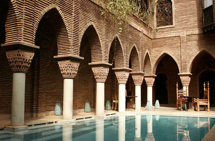 Palais des mille et une nuits à Marrakech